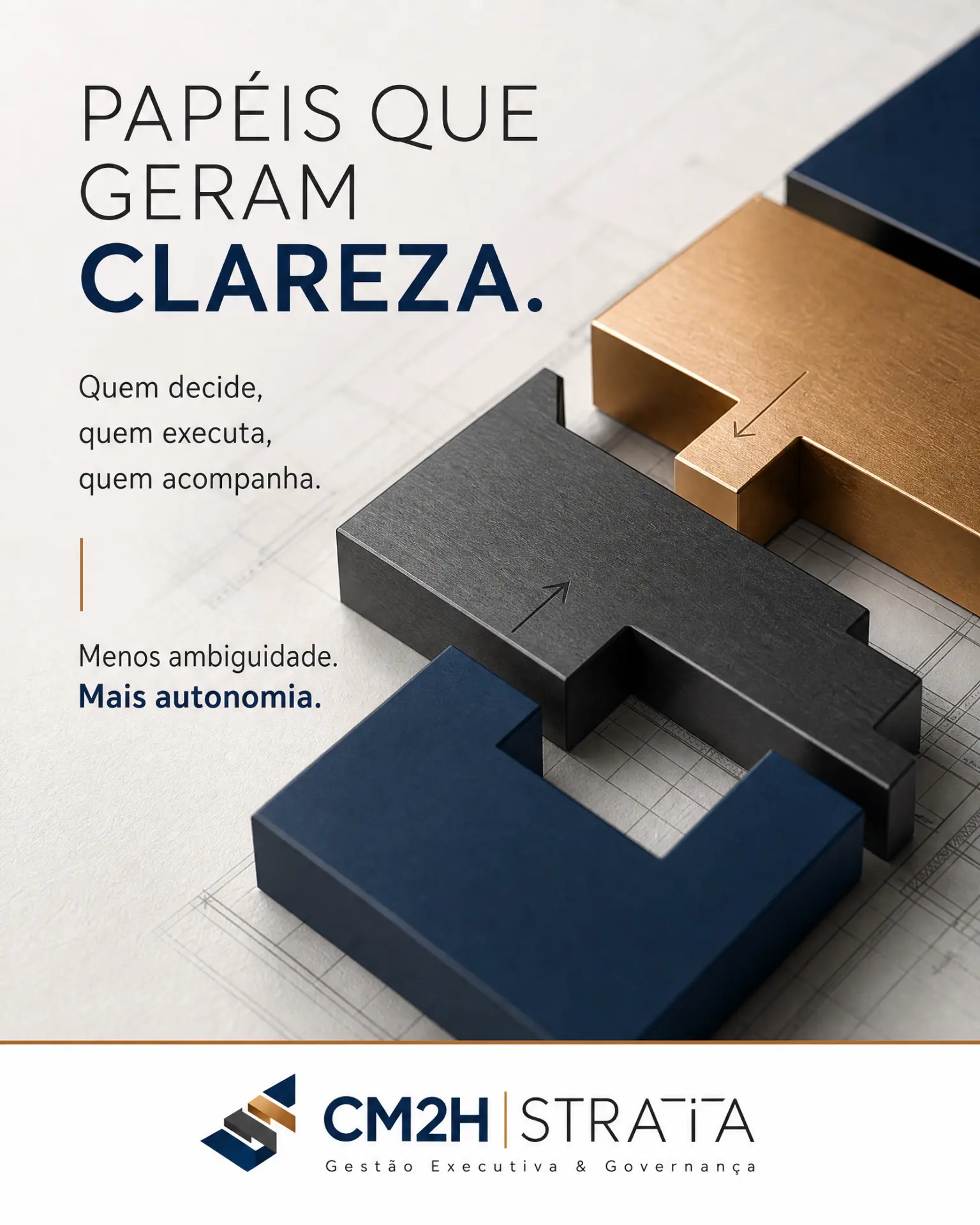 Papéis que geram clareza